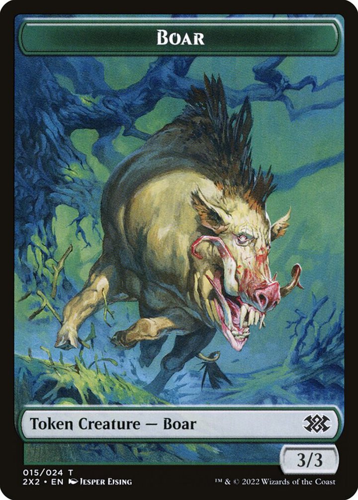 Aven Initiate Token // Boar Token (G 3/3)