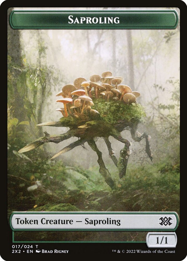 Saproling Token (Green 1/1)