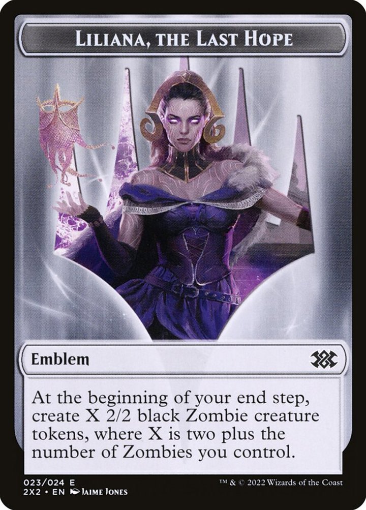 Spirit Token (C 1/1) // Liliana, the Last Hope Emblem