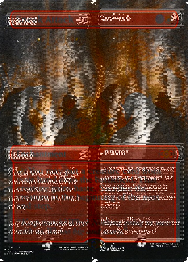 Sneak Attack Single: Magic: The Gathering Double Masters: Extras Einzelkarte
