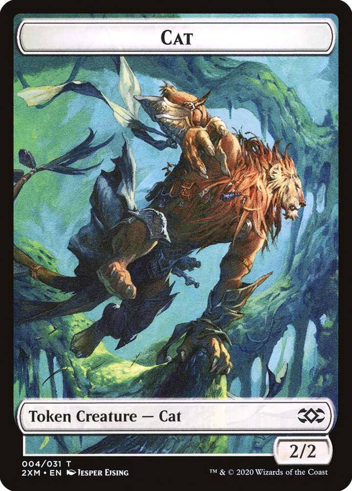 Cat Token (White 2/2)