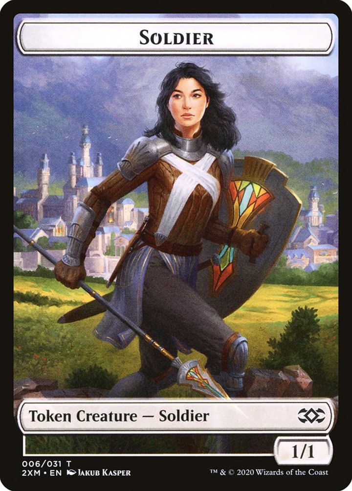 Soldier Token (White 1/1)