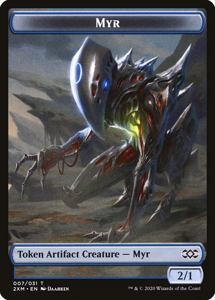 Myr Token (Blue Artifact 2/1)