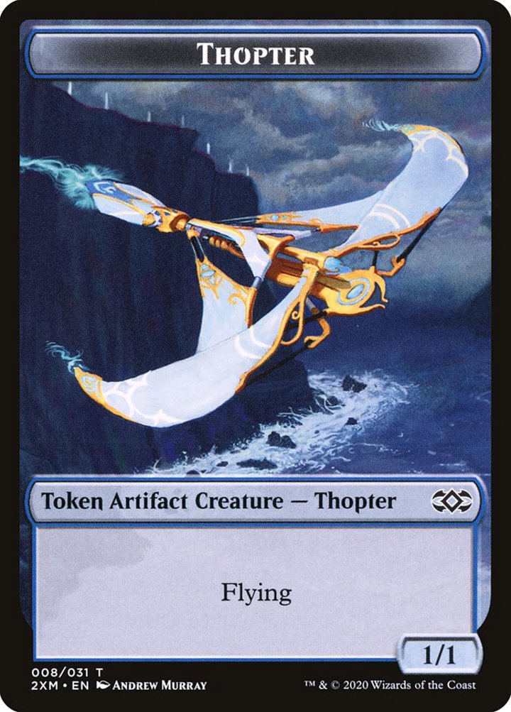 Thopter Token (Blue Artifact 1/1)