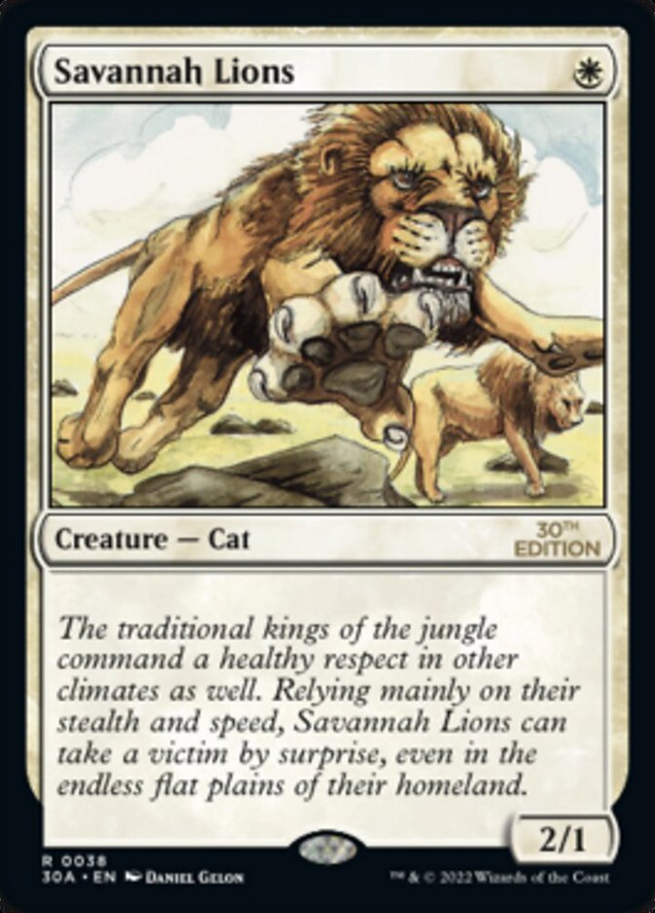 Savannah Lions (V.1)
