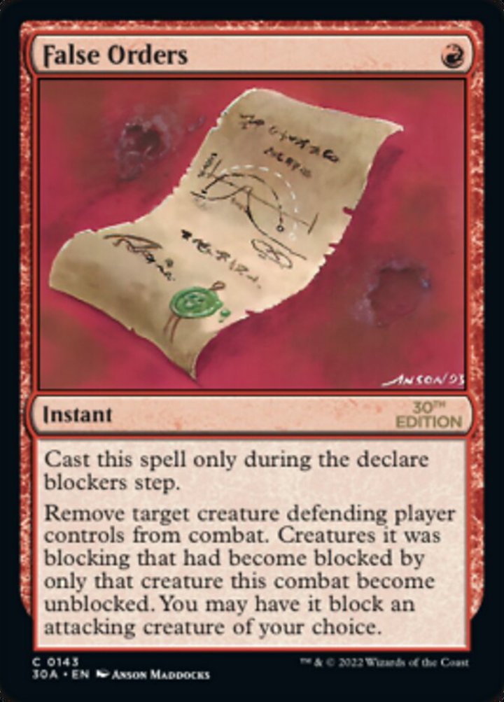 False Orders (V.1)