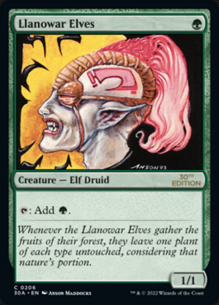 Llanowar Elves (V.1)