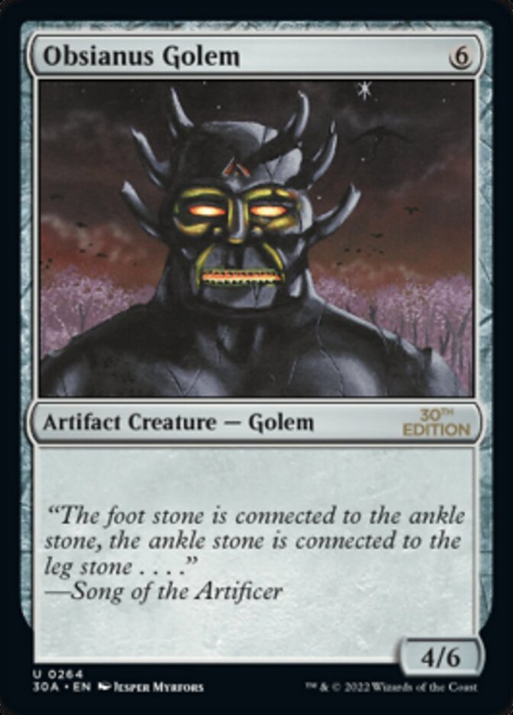 Obsianus Golem (V.1)