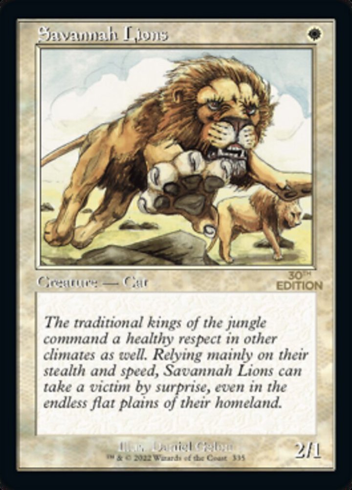 Savannah Lions (V.2)