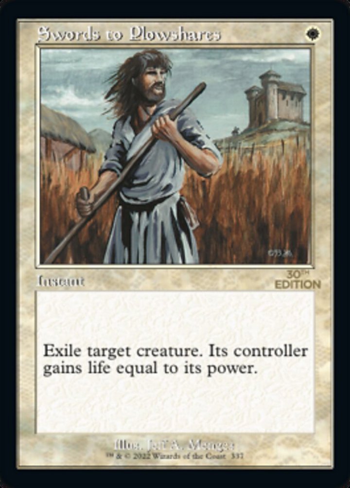 Swords to Plowshares (V.2)