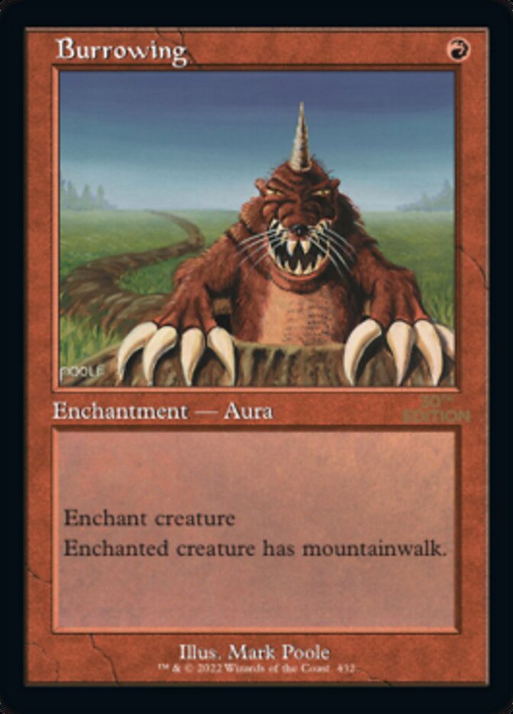 Burrowing (V.2)