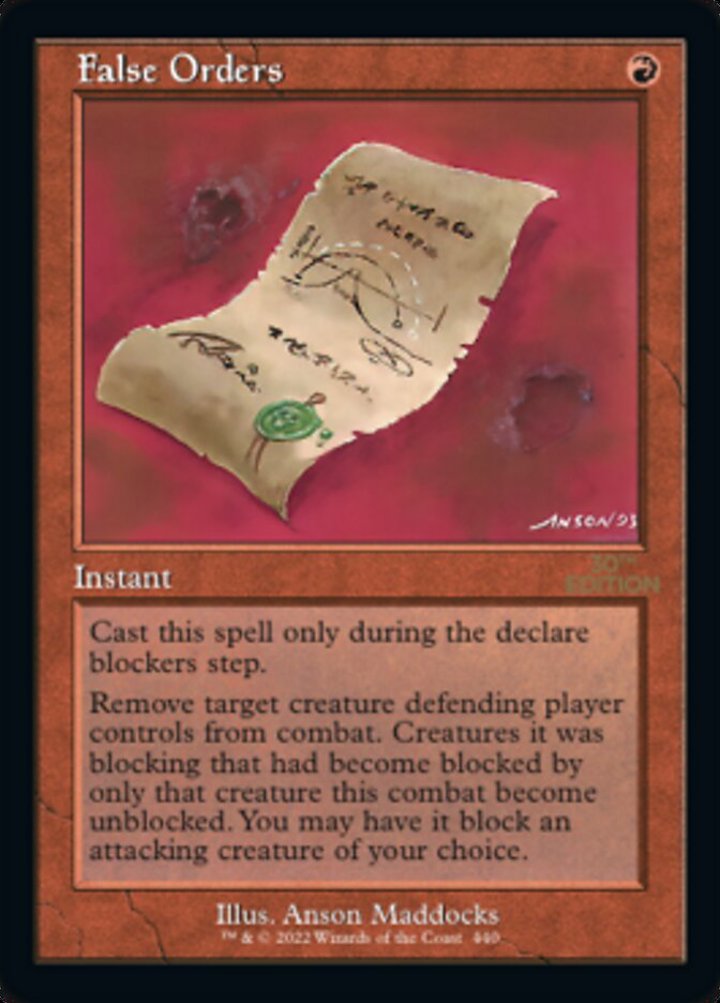 False Orders (V.2)