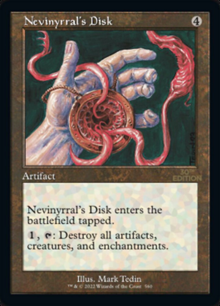Nevinyrral's Disk (V.2)