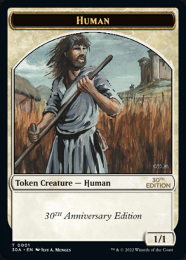 Human Token (White 1/1)