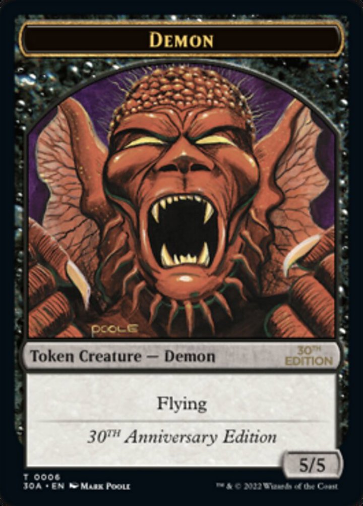 Demon Token (Black 5/5)