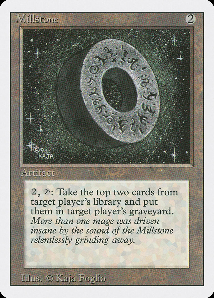 Millstone Single: Magic: The Gathering Foreign White Bordered Einzelkarte
