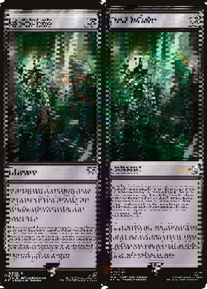 Out of the Tombs
