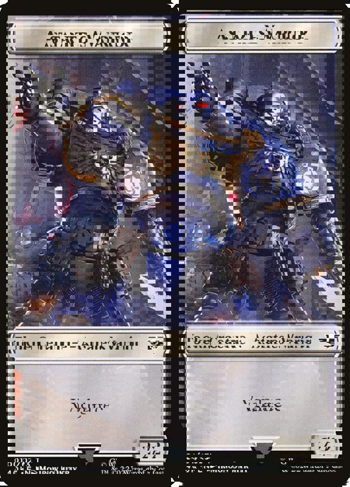 Cherubael Token (B 4/4) // Astartes Warrior Token (W 2/2)