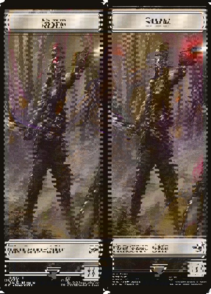 Ultramarines Honour Guard Token (W 2/2) // Soldier Token (W 1/1)