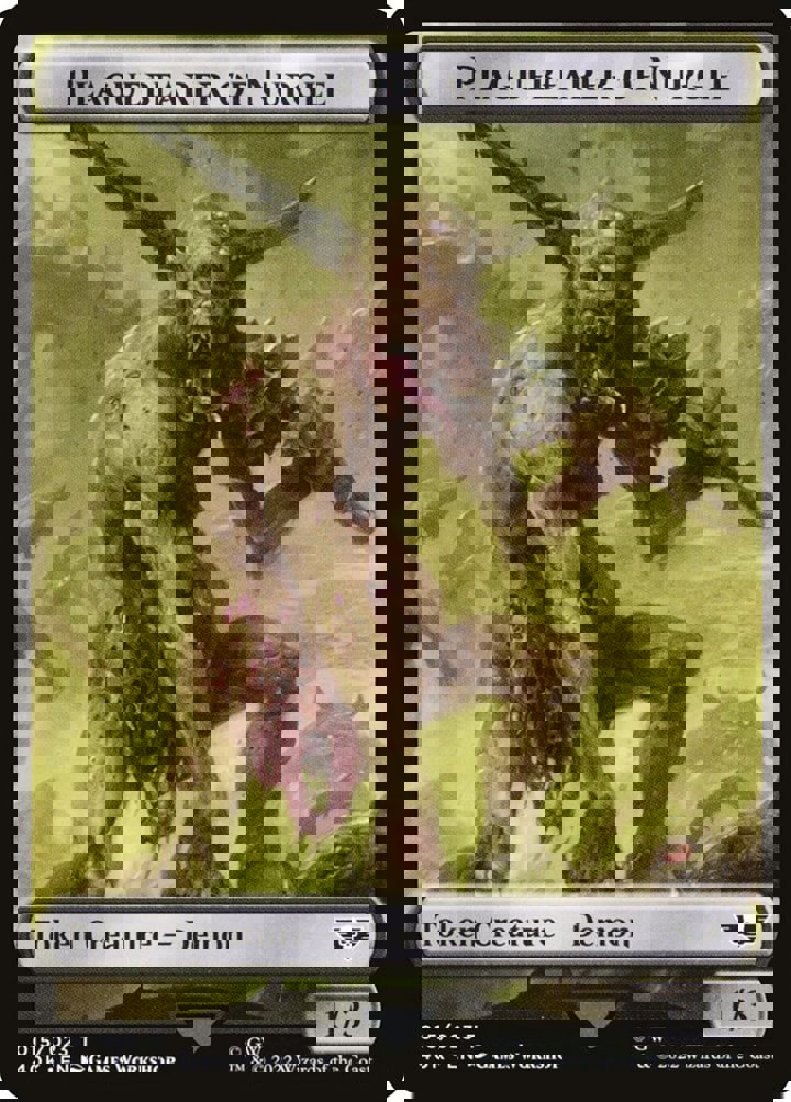 Astartes Warrior Token (B 2/2) // Plaguebearer of Nurgle Token (B 1/3)