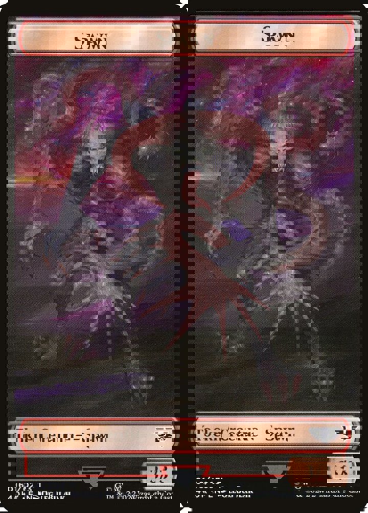 Astartes Warrior Token (B 2/2) // Spawn Token (R 3/3)