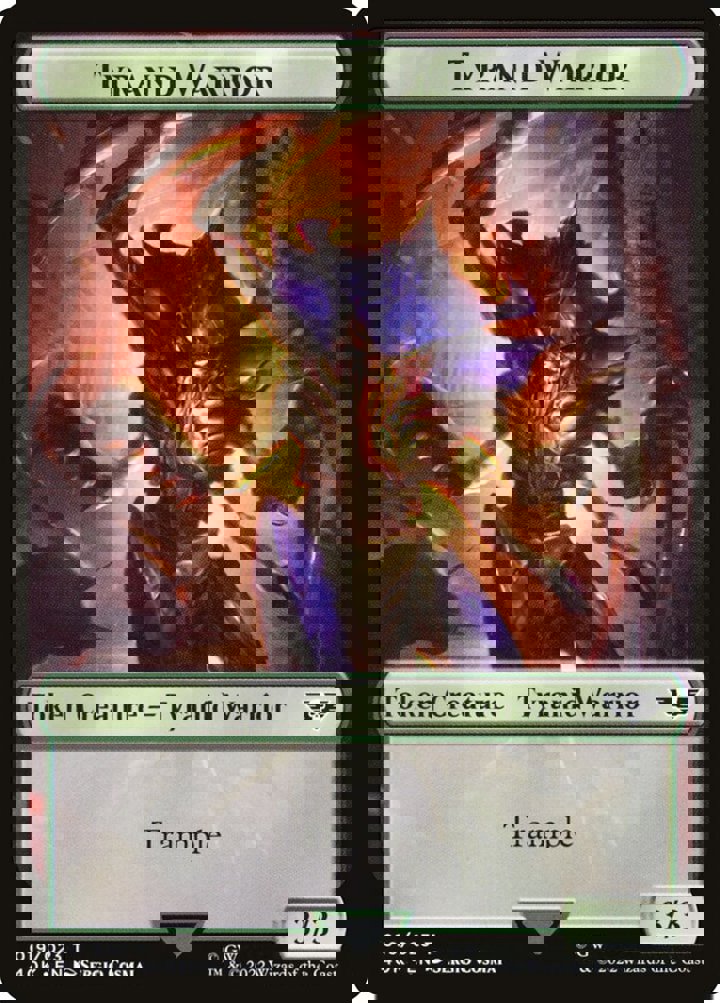 Tyranid Warrior Token (G 3/3) // Tyranid Token (G 1/1)