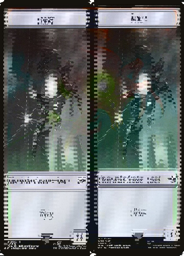 Necron Warrior Token (B 2/2) // Insect Token (B 1/1)