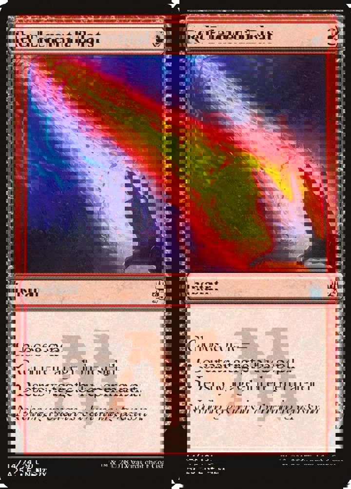 Red Elemental Blast