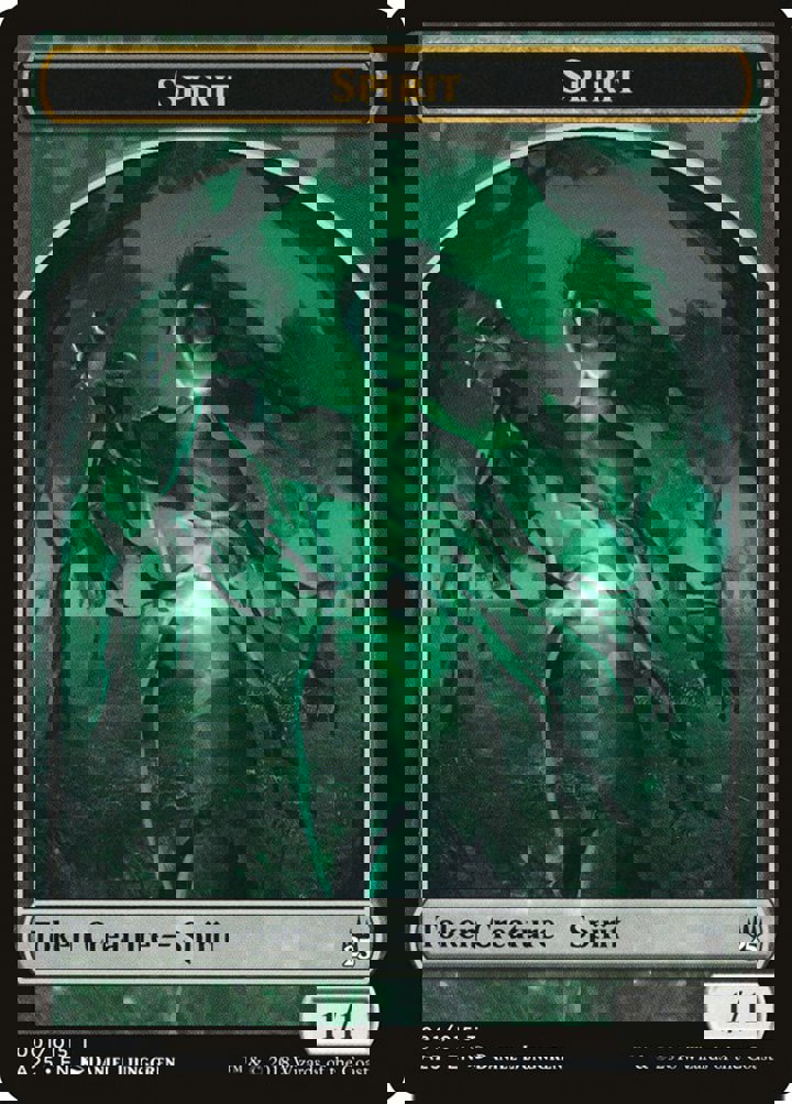 Spirit Token (Colorless 1/1)