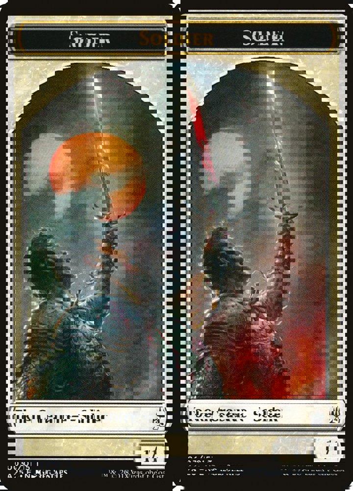 Soldier Token (White 1/1)
