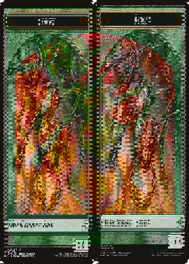 Insect Token (Green 1/1)