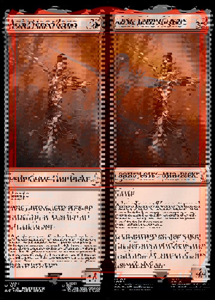 Alexios, Deimos of Kosmos