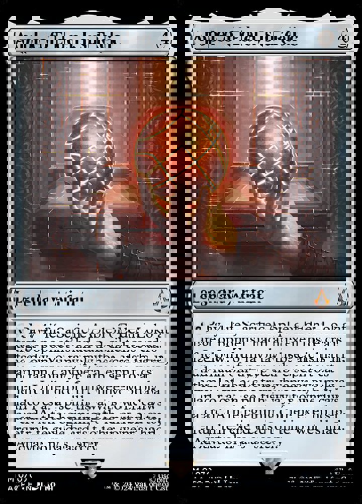 Apple of Eden, Isu Relic