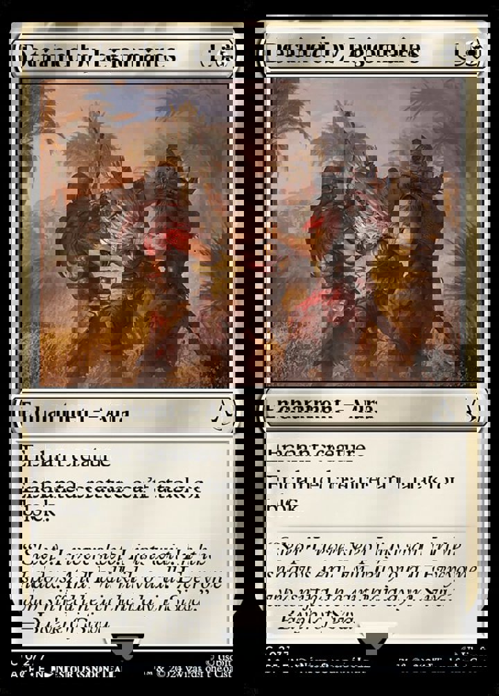 Detained by Legionnaires