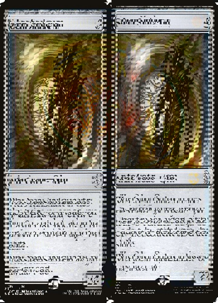 Solemn Simulacrum