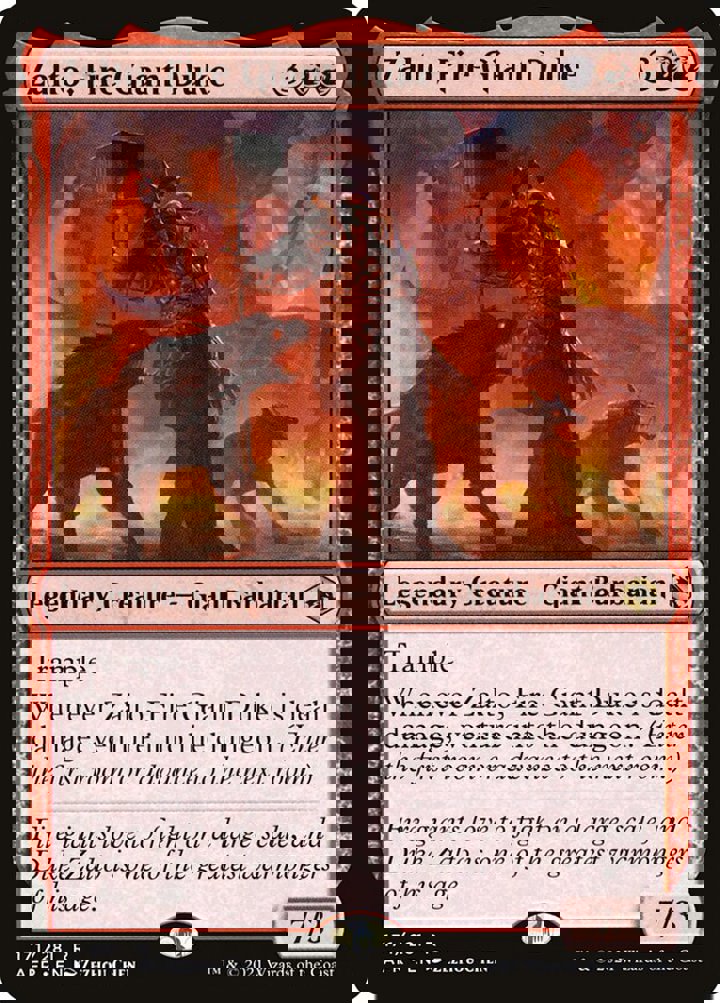 Zalto, Fire Giant Duke