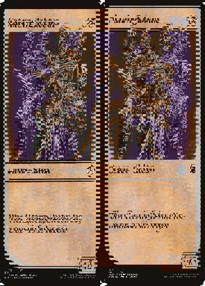 Clattering Skeletons