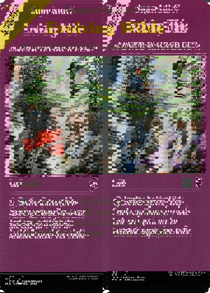 Evolving Wilds