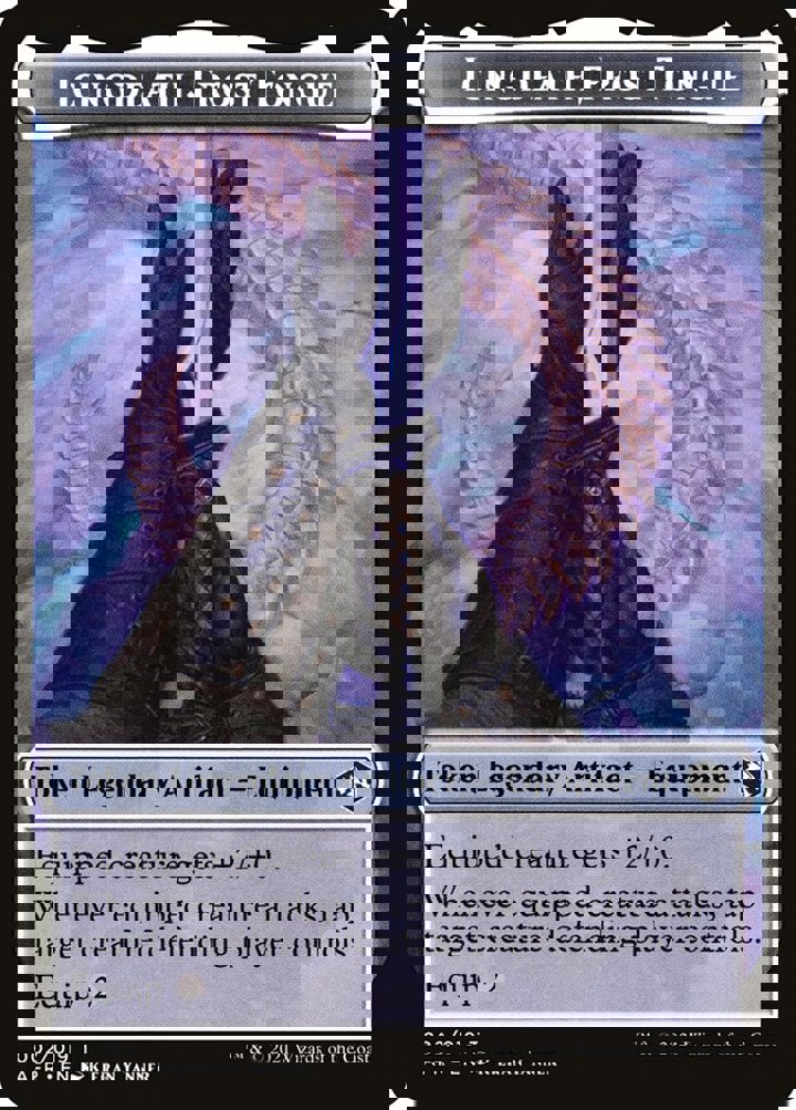 Icingdeath, Frost Tongue Token