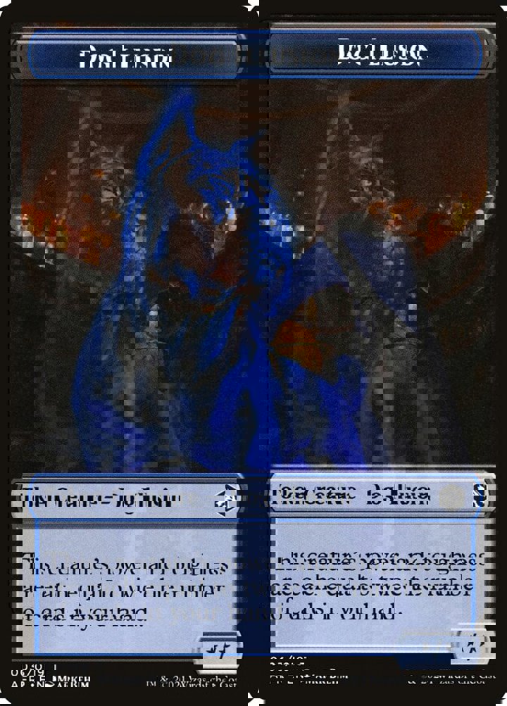Dog Illusion Token (Blue */*)