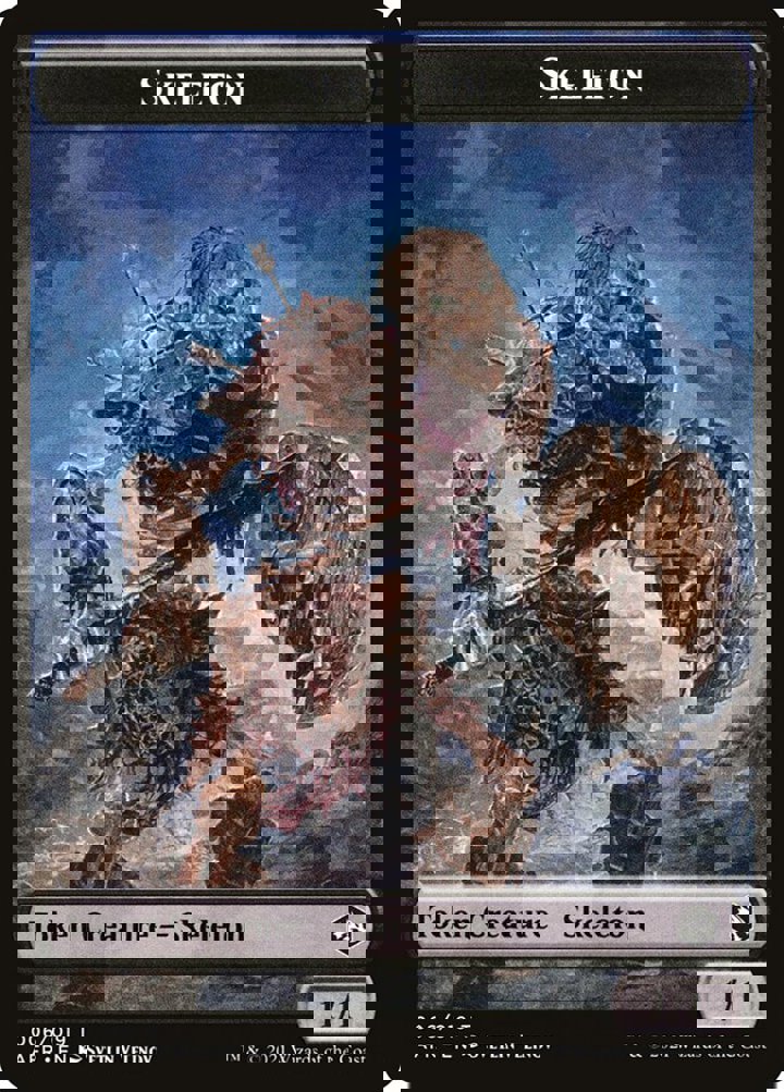 Skeleton Token (B 1/1) // Lost Mine of Phandelver