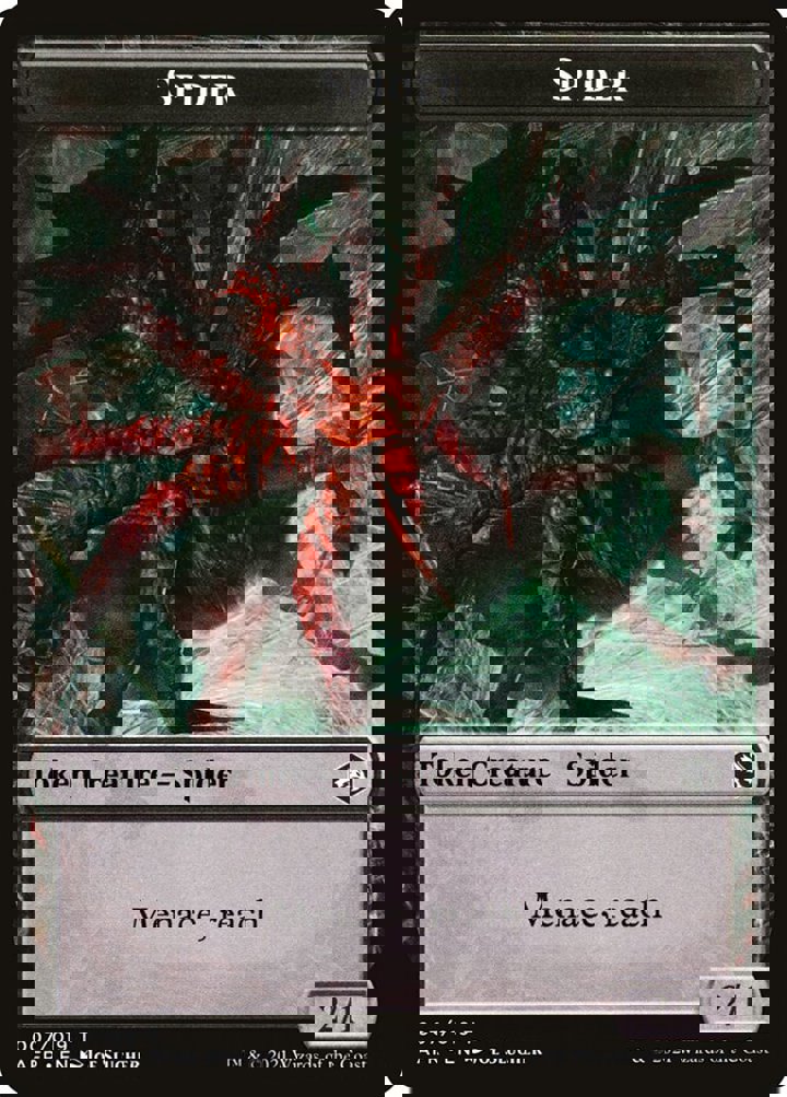 Spider Token (Black 2/1)