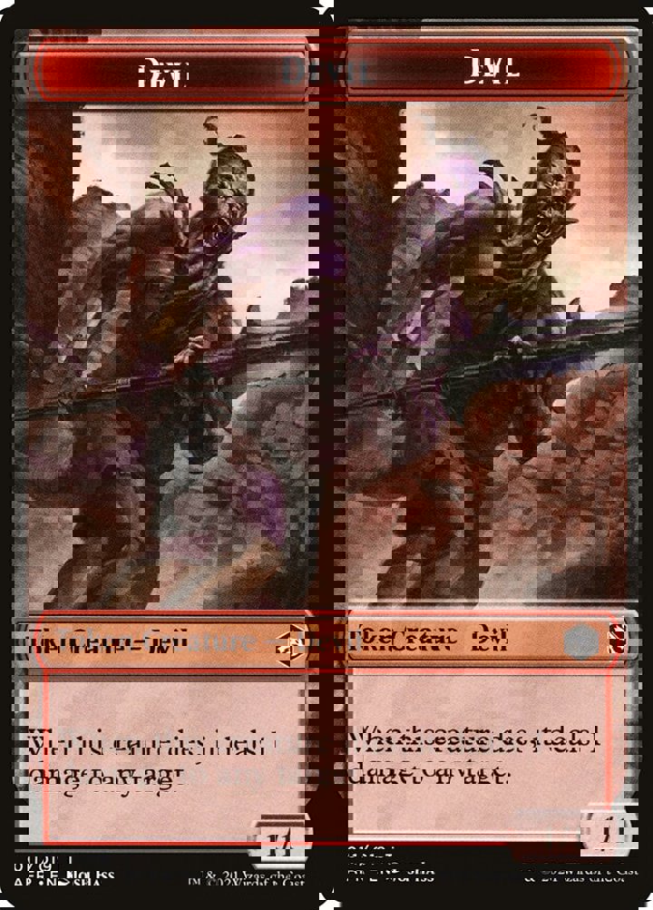 Devil Token (Red 1/1)