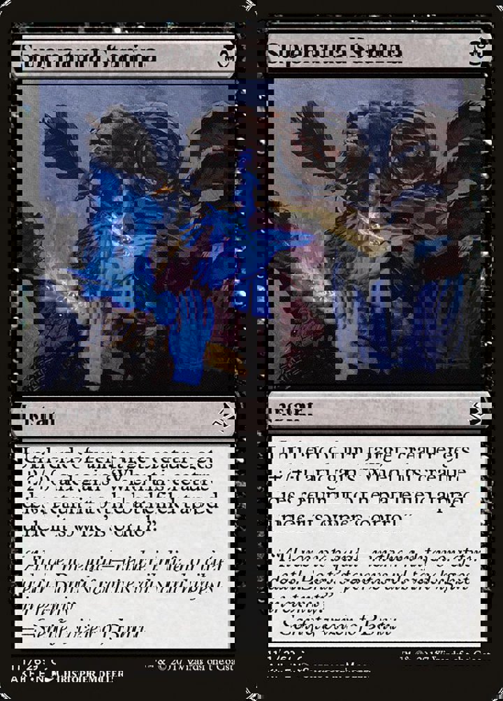 Supernatural Stamina