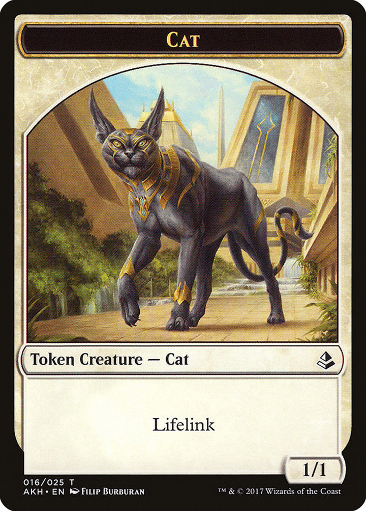 Cat Token (White 1/1 Lifelink)