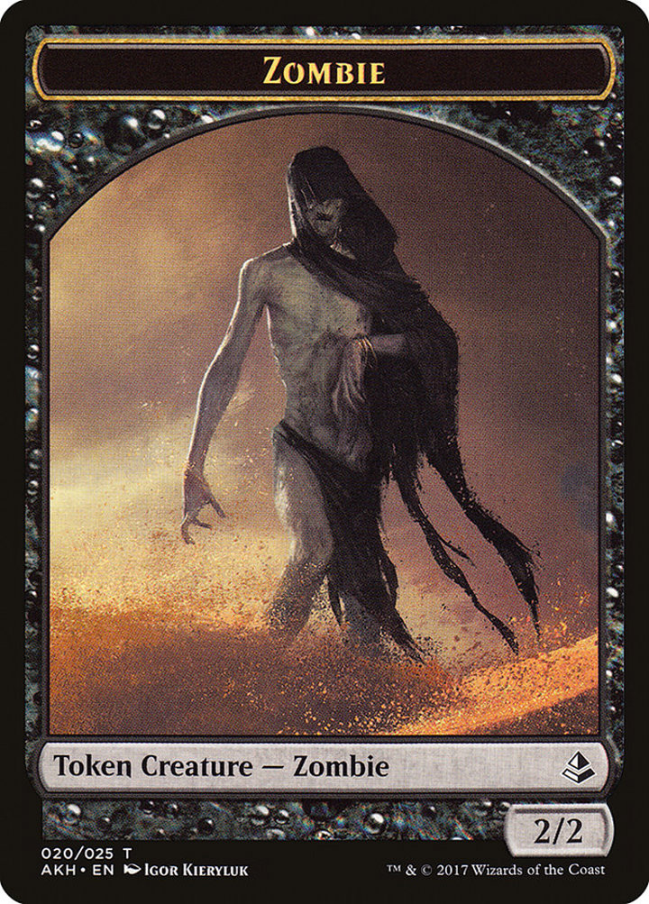 Zombie Token (Black 2/2)