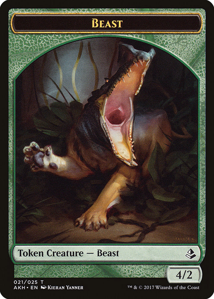 Beast Token (Green 4/2)