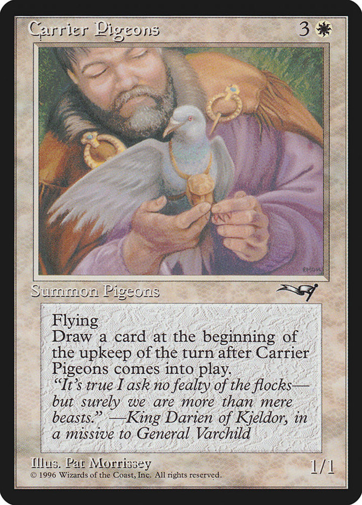 Carrier Pigeons (V.1)