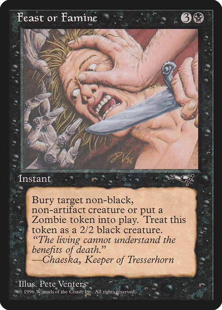 Feast or Famine (V.1)