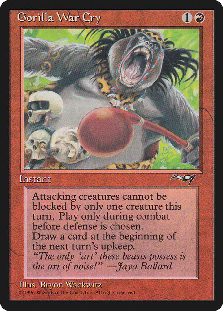 Gorilla War Cry (V.1)
